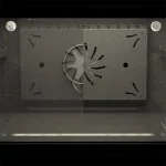 فر توکار بخارپز عرض 90 استیل آلتون