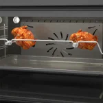 فر توکار بخارپز عرض 90 استیل آلتون