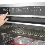 فر توکار بخارپز عرض 90 استیل آلتون