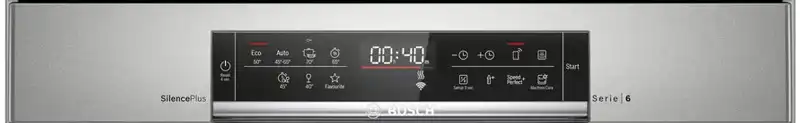 نمایشگر ماشین ظرفشویی بوش sms6emi65q ، پنل کنترل ماشین ظرفشویی بوش 6emi65