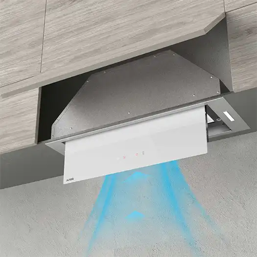 هود مخفی آلتون H800W سفید 80cm