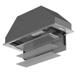 هود مخفی آلتون H800W سفید 80cm