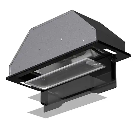 هود مخفی آلتون H801B مشکی 80cm