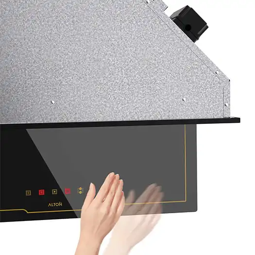 هود مخفی آلتون H804BN مشکی 70cm