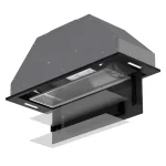 هود مخفی آلتون H804BN مشکی 70cm