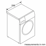 عرض ماشین لباسشویی بوش WGA2440XME ، ماشین لباسشویی بوش 2440 ، ماشین لباسشویی بوش 2440 استیل