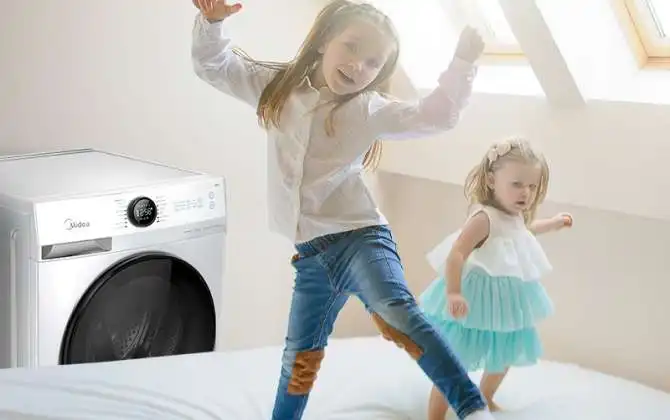 خوشحالی بعد از خرید ماشین لباسشویی مدیا MF200W100WB/T