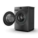 نمای جانبی با درب باز ماشین لباسشویی مدیا MF200W100WB/T