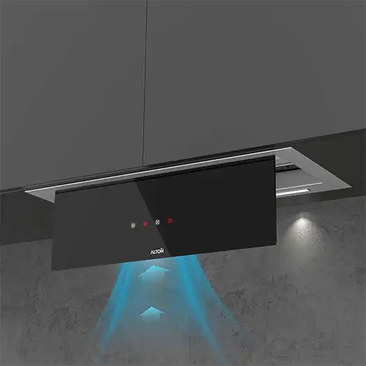 هود مخفی آلتون H600SN استیل 60cm