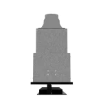 هود مخفی آلتون H850B مشکی 80cm