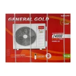 جعبه پنل و موتور و کمپرسور کولر گازی جنرال گلد مدل GG-TS24000 سری تیتانیوم