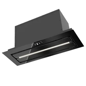 هود مخفی کن مدل آرتیما 13 مشکی از جنس شیشه