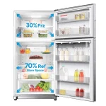 یخچال فریزر دوو سری پرادا 28 فوت مدل DT-2722MW سفید - Image 4