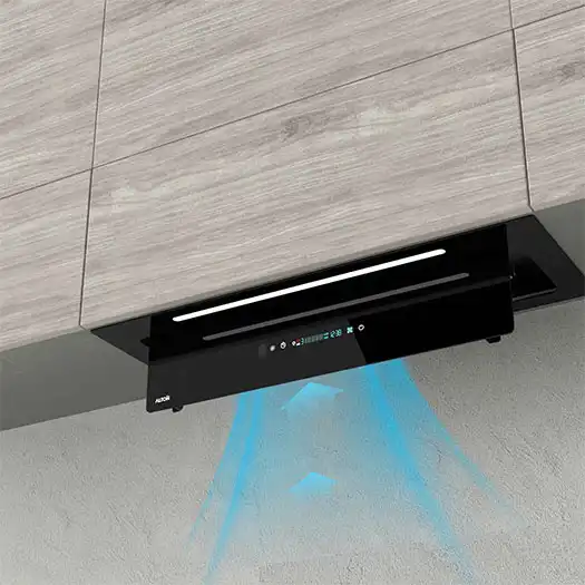 هود مخفی آلتون H810B مشکی 80cm