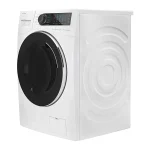 ماشین لباسشویی رنگ سفید 9 کیلویی دوو مدل SE991C از نمای کنار