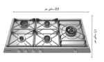 گاز رومیزی و صفحه ای رابیتس RS-503 - Image 2