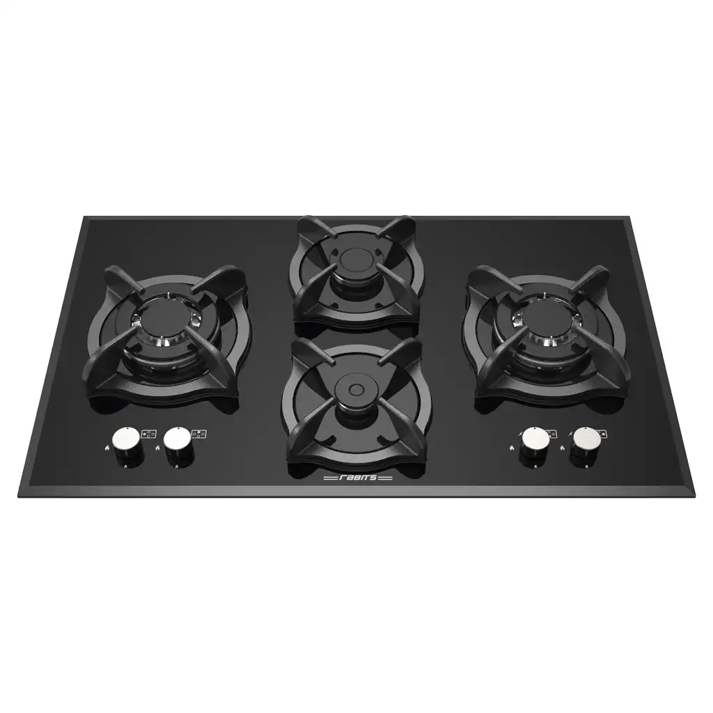 Gas Rabbits black RG-420 2 گاز رومیزی و صفحه ای رابیتس RG-420 - Image 1