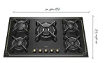 گاز رومیزی و صفحه ای رابیتس RG-541 - Image 2