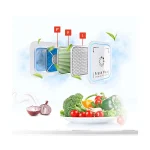 یخچال فریزر ساید بای ساید دوو سری پرایم 32 فوت مدل SXi20-21W سفید متالیک - Image 4