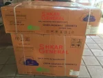 جعبه اسپلیت و کمپرسور کولر گازی جنرال شکار 30000 طرح لبخندی مدل GNRR-30GRAA