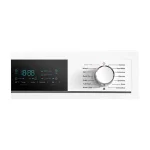 ماشین لباسشویی 7 کیلویی دوو DWK-CH700C سفید - Image 3