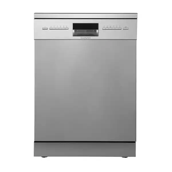 Daewoo DDW-3461 dishwasher for 14 people, silver ماشین ظرفشویی 14 نفره دوو DDW-3461 نقره ای - Image 1