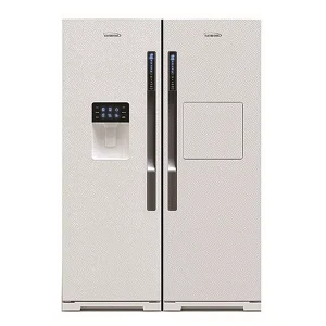 یخچال فریزر الکترواستیل فیوچر رنگ سفید چرمی مدل ES21