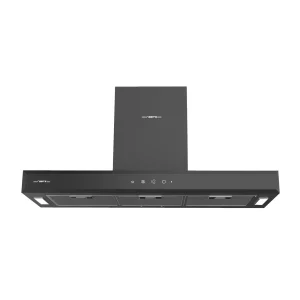 هود شومینه ای رابیتس رنگ مشکی مدل RH104