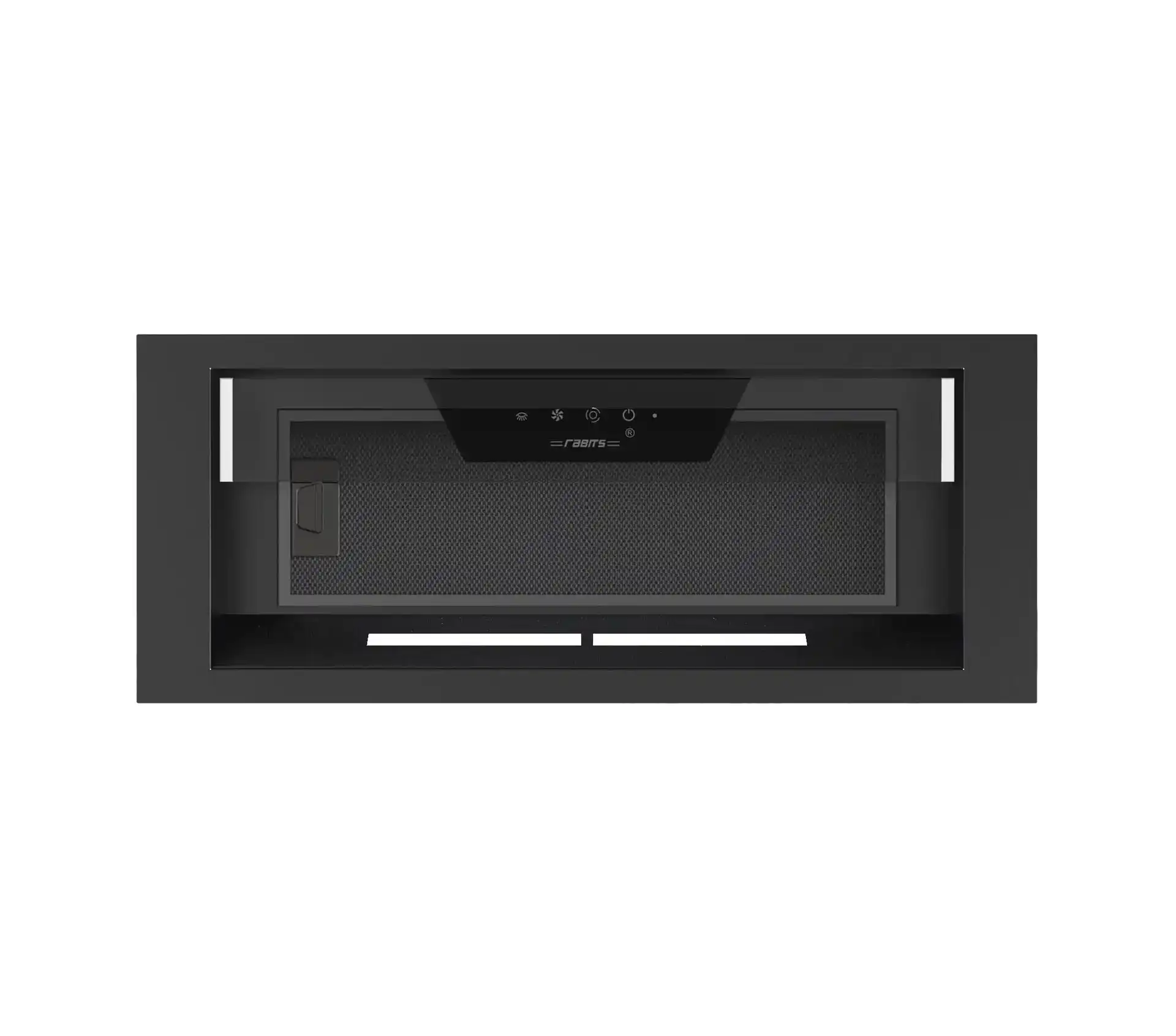 Rabbits RH121 kitchen hood 11 هود مخفی مشکی رابیتس مدل RH121
