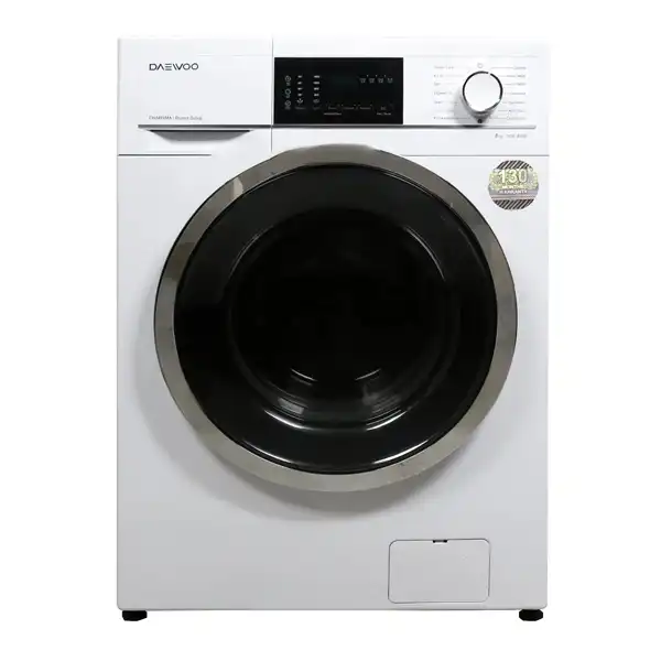 Washing machine 8 kg deawoo LM-830W white ماشین لباسشویی سفید دوو سری کاریزما مدل LM-830W سری کاریزما
