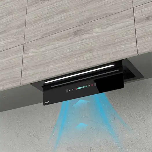 هود مخفی آلتون H710B مشکی 70cm