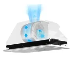 هود مخفی آلتون H710W سفید 70cm