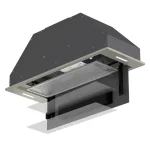 هود مخفی آلتون H840C کرم 80cm