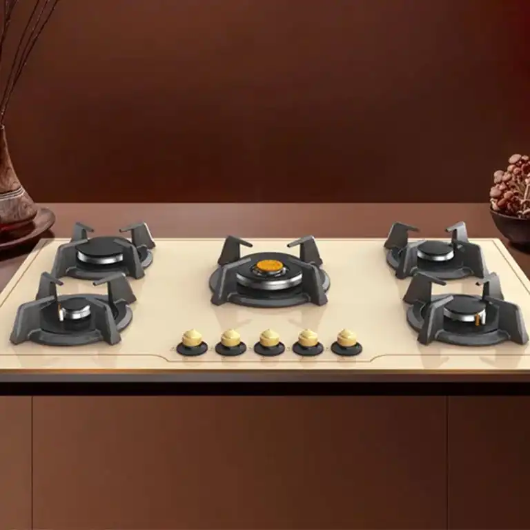 گاز رومیزی و صفحه ای شیشه ایی پنج شعله آلتون IG540C