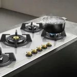 گاز رومیزی و صفحه ای شیشه ایی پنج شعله آلتون IG540W