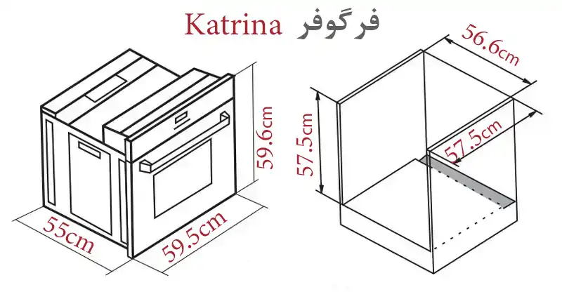 فر توکار برقی گوفر مدل کاترینا Katrina