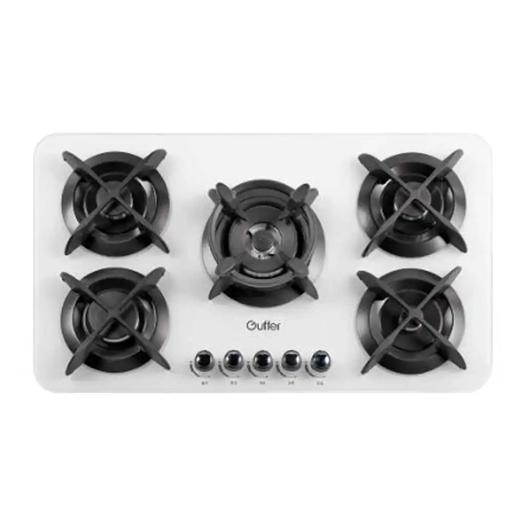 Gopher Papillo white plate gas stove 2 اجاق گاز صفحه ای گوفر پاپیلو سفید