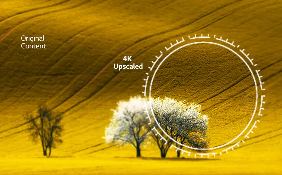 تصویر 4K تلویزیون ال جی مدل UQ9100