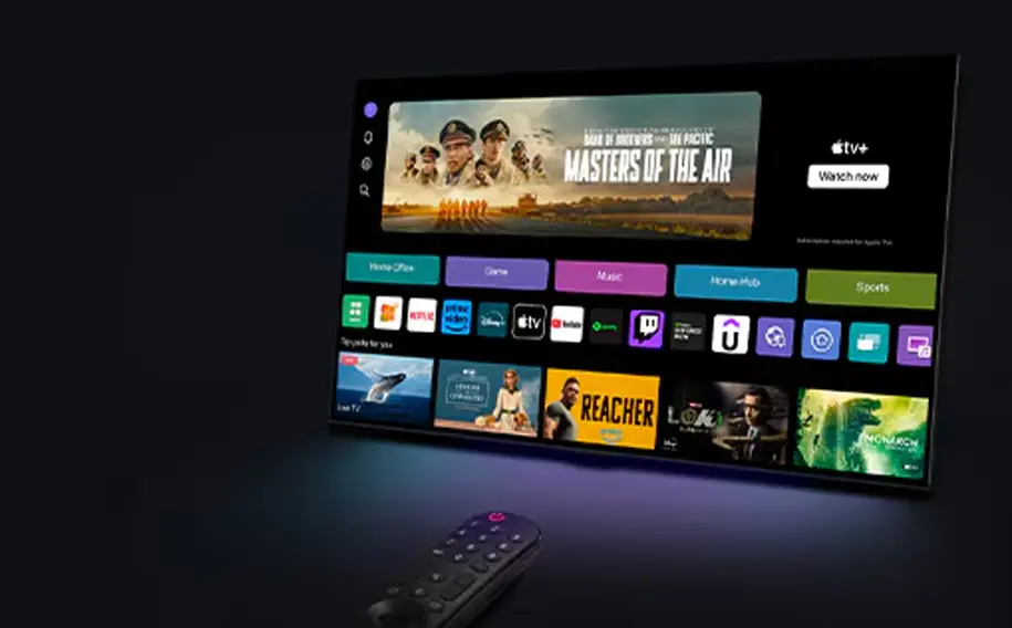 نرم افزار های تلویزیون oled c1 lg