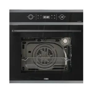 فر توکار برقی کن مدل پوینت استیل رنگ مشکی نقره ای