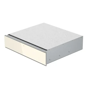 کشو گرم کن طرح کلاسیک کرم طلایی آلتون شیشه ای مدل D540c