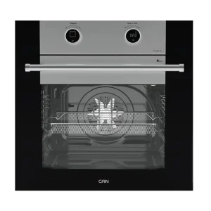 فر کن برقی توکار کن رنگ مشکی نقره ای شیشه استیل مدل اولیور استیل