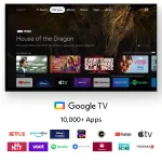 Google tv تلویزیون سونی series-a80l