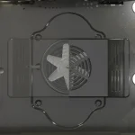 فر توکار برقی هواپز شیشه ایی آلتون