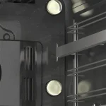 فر توکار برقی هواپز شیشه ایی آلتون