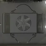 فر توکار برقی هواپز شیشه ایی آلتون