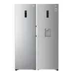 یخچال فریزر دوقلو 27 فوت ال جی مدل GC-F511ELDM و GC-B514ELFM رنگ نقره ای