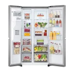 طراحی ارگونومیک یخچال ال جی مدل GC-J257SLSS