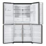 طبقات و کشوهای یخچال فریزر ساید بای ساید ال جی مدل GR-J35FMKBL دودی