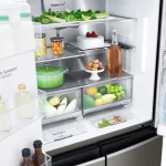 یخچال فریزر ساید بای ساید ال جی مدل GR-J35FMKBL دودی